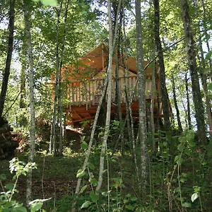 Tente de luxe Camping Glamping Terre Rouge, Villecomtal
